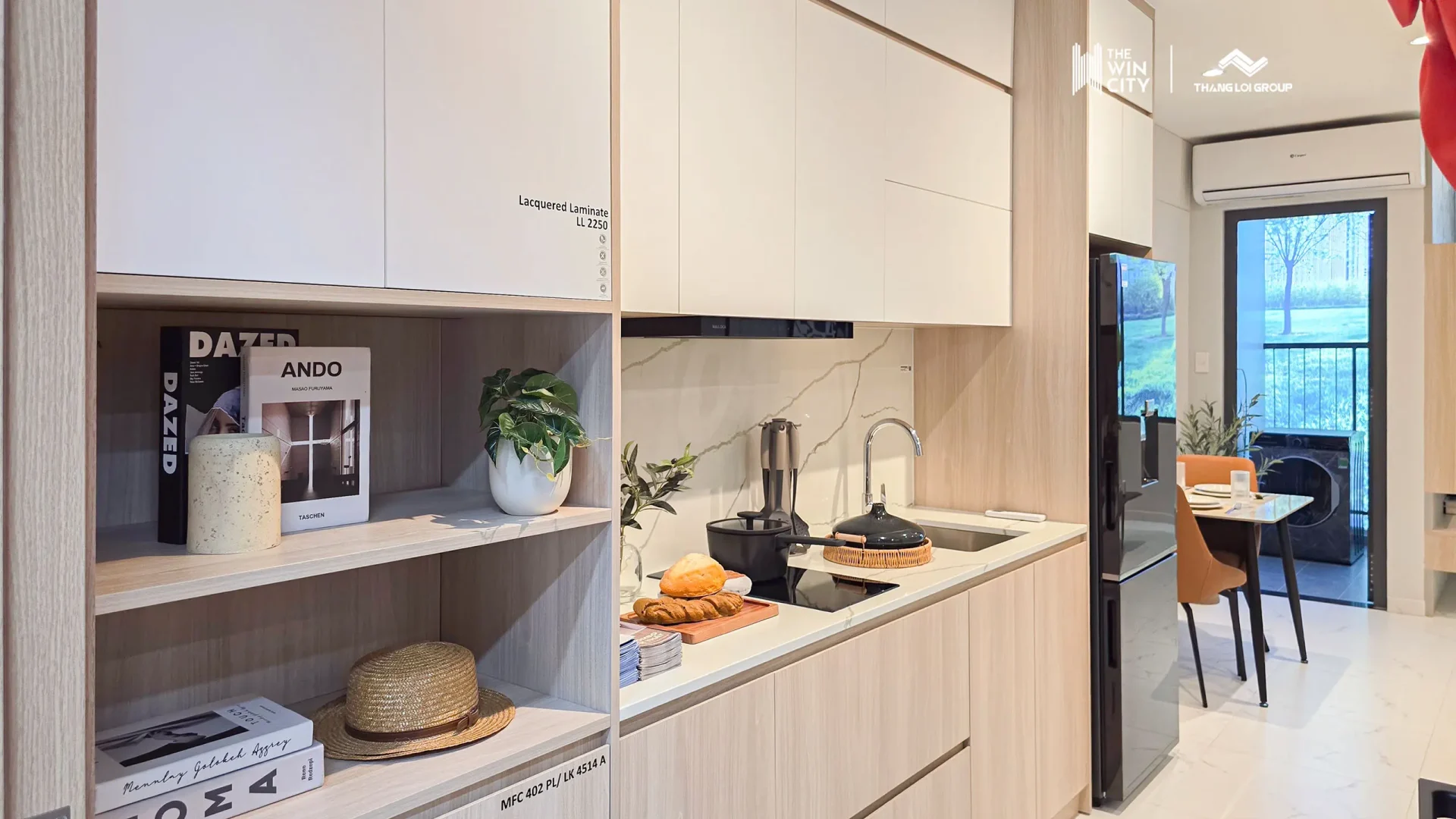 Bếp V1 Căn Hộ 1PN The Win City